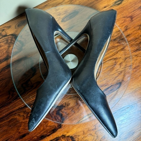 Sam Edelman pointed toe leather heels - black - size 8 - Picture 11 of 13